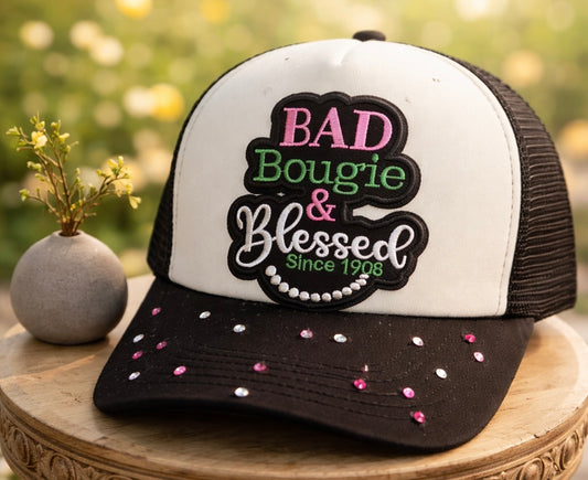 Bad bougie & blessed Caps